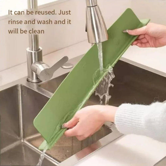Silicone Sink Splash Guard | 35cm | Keeps Your Kitchen Dry & Clean
